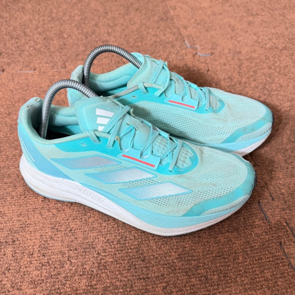 Adidas Duramo Speed Womens Running Shoes Mint Green Teal IF7257 Size 9.5 C- shoe